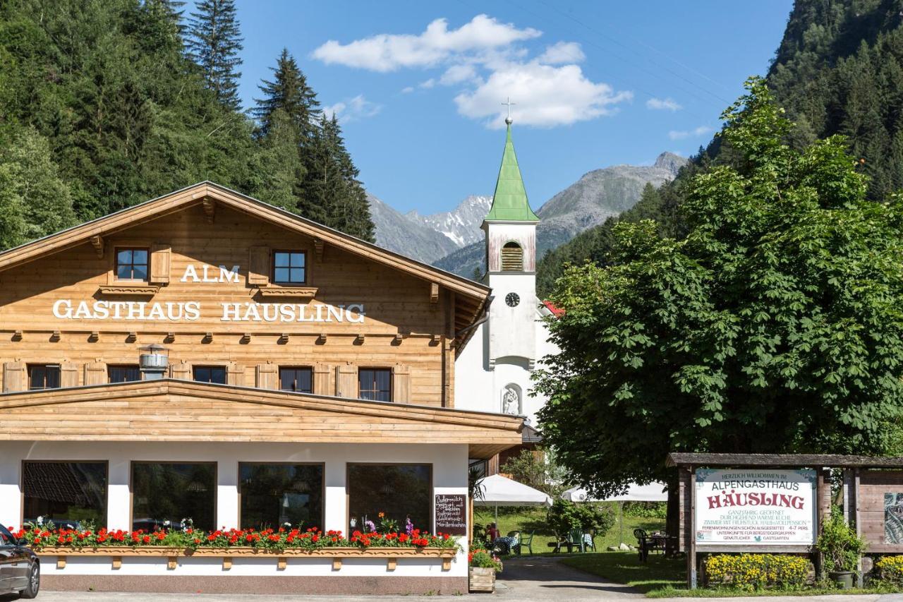 Hotel Gasthaus Haeusling Alm Mayrhofen Exterior foto